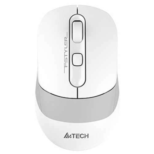 Миша A4Tech FB10CS Wireless/Bluetooth Grayish White фото №1