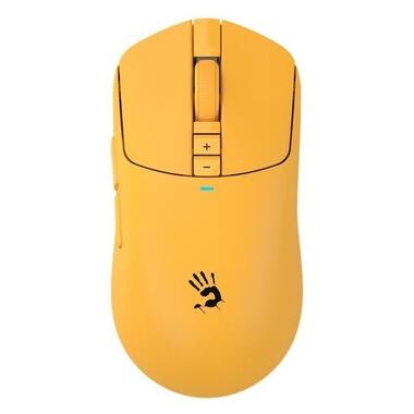 Мышка A4Tech Bloody R72 Ultra Tower Wireless Yellow (4711421003841) фото №2