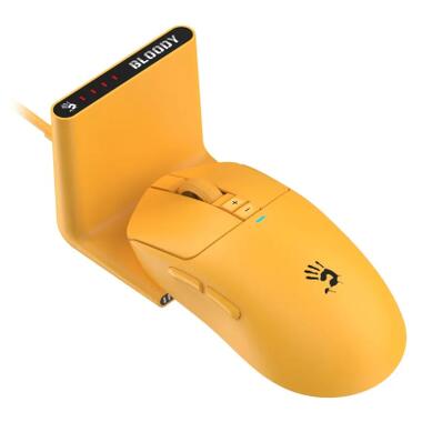 Мышка A4Tech Bloody R72 Ultra Tower Wireless Yellow (4711421003841) фото №1