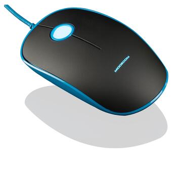 Мишка Modecom MC-M111 USB Blue-Black (M-MC-M111-140) фото №2