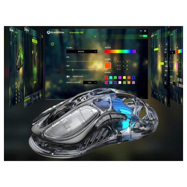 Мишка GravaStar Mercury M2 Transparent Black (GRAVASTARM2_XTAL_BLK) фото №3