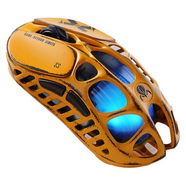 Мышка GravaStar Mercury X Pro 8K RGB Wireless/Bluetooth/USB Battle-Worn Yellow (GS_X_PRO_YLW) фото №11