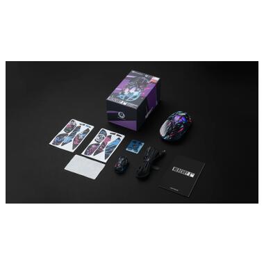 Мышка GravaStar Mercury X Pro 8K RGB Wireless/Bluetooth/USB Neon Graffiti (GS_X_PRO_CG_BLK) фото №2