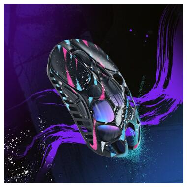 Мышка GravaStar Mercury X Pro 8K RGB Wireless/Bluetooth/USB Neon Graffiti (GS_X_PRO_CG_BLK) фото №4