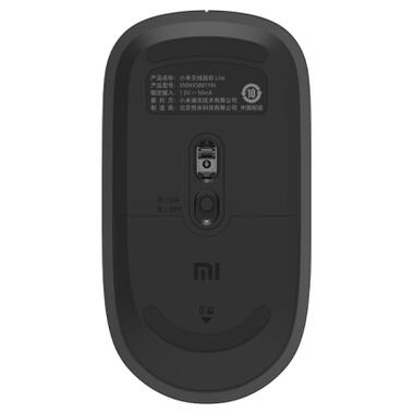Миша Xiaomi Mi Mouse Lite Black (1xAAA) (XMWXSB01YM) (HLK4035CN) фото №6