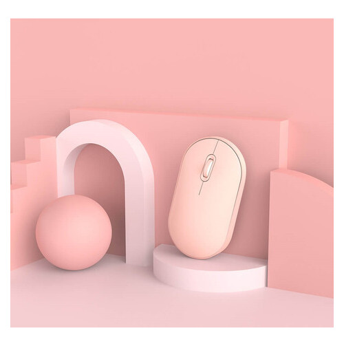 Миша Xiaomi MiiiW MWPM01 Portable Mouse Air Pink фото №2