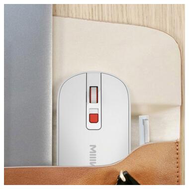 Мышка MiiiW Lite Wireless/Bluetooth White (MW23M21 White) фото №3