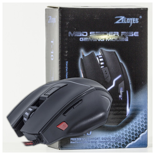 Компьютерная игровая мышь  ZELOTES Т-10 фото №8