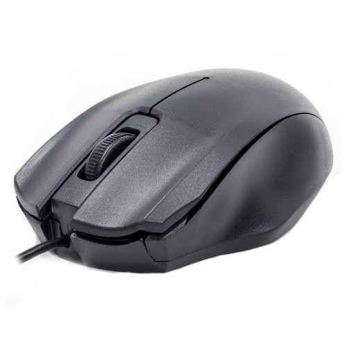Миша комп'ютерна провідна Apedra M4 Black фото №1