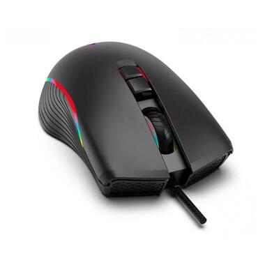 Мишка провідна ігрова Aikun GX66 RGB, чорна фото №2