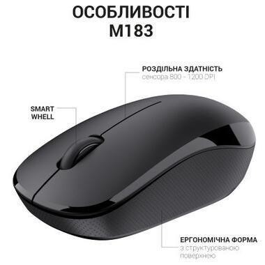 Мишка OfficePro M183 Wireless Black (M183) фото №5