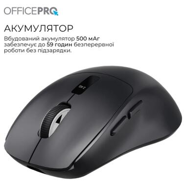 Мышка OfficePro M398B Wireless/Bluetooth Black (M398B) фото №10
