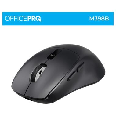 Мышка OfficePro M398B Wireless/Bluetooth Black (M398B) фото №4