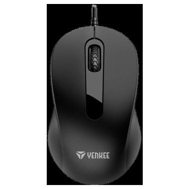 Мышь YENKEE YMS 003BK Mouse USB BASIC Черный фото №1