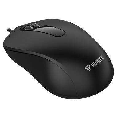 Мышь YENKEE YMS 003BK Mouse USB BASIC Черный фото №3