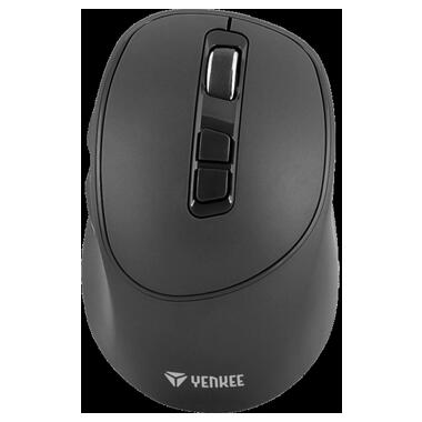 Мышь YENKEE YMS 2080GY SLIDER Wireless Rechargable Черный фото №1