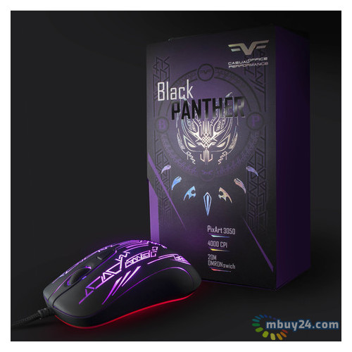 Ігрова миша Frime Black Panter USB (FMP18100) фото №1
