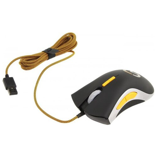 Ігрова провідна оптична миша з світлодіодним підсвічуванням Razer DeathAdder Chroma Overwatch чорна (ЦУ-00022460) фото №6