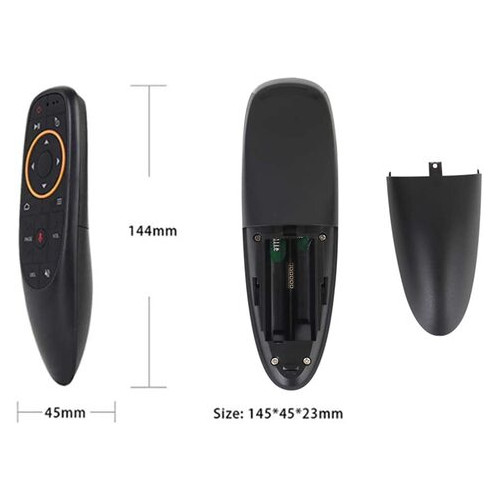Пульт/миша гіроскопічна (Airmouse) HQ-Tech G10S із мікрофоном USB 2.4G (гіроскоп голосове керування) фото №5