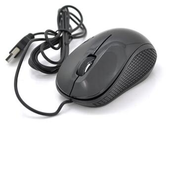 Миша провідна HQ-Tech HQ-MW085 USB чорна фото №2