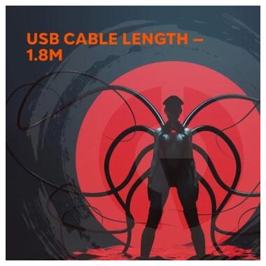 Мышка Canyon Cutlass Wireless USB Black (CND-SGMW11B) фото №12