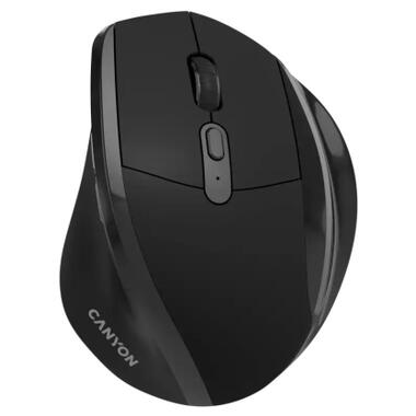 Мышка Canyon OnClick 17 Wireless Black (CNE-CMSW17B) фото №1
