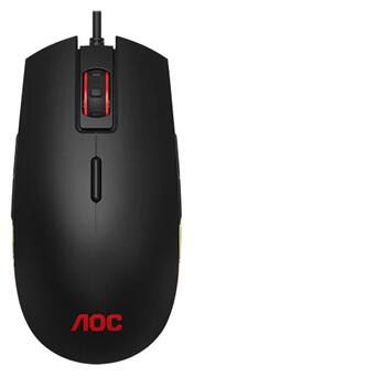 Миша AOC GM500 Black (GM500DRBE) фото №1