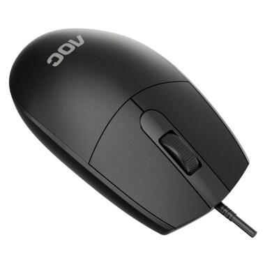 Мышка AOC MS100B USB Black (MS100B/LA) фото №7