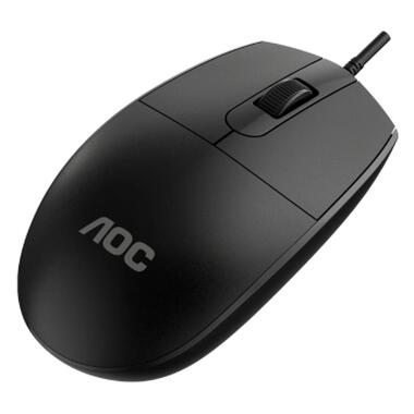 Мышка AOC MS100B USB Black (MS100B/LA) фото №5