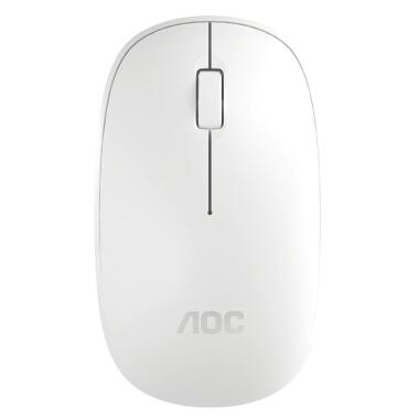 Мышка AOC MS200W Wireless White (MS200W/LA) фото №1