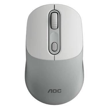 Мышка AOC MS300W Wireless/Bluetooth White (MS300W/LA) фото №1
