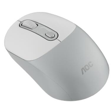 Мышка AOC MS300W Wireless/Bluetooth White (MS300W/LA) фото №6