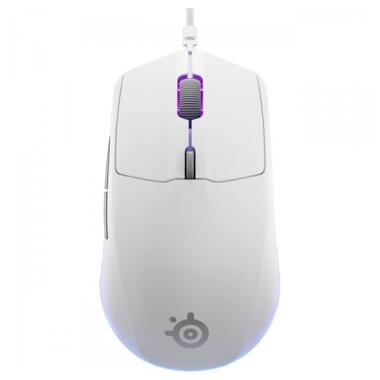 Мишка SteelSeries Rival 3 Gen 2 RGB White (62516) фото №1