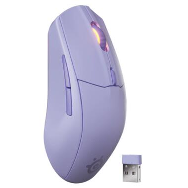 Мишка SteelSeries Rival 3 Gen 2 Wireless Lavender (62525) фото №5
