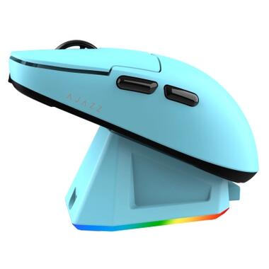 Мышка Ajazz AJ159P MC Wireless/Bluetooth/USB Charging Dock Blue (AJ159P-MC-Blue) фото №3