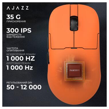 Мышка Ajazz AJ159P MC Wireless/Bluetooth/USB Charging Dock Orange (AJ159P-MC-Orange) фото №12