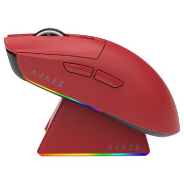 Мышка Ajazz AJ139 V2 MC Wireless/Bluetooth/USB Red (AJ139-V2-MC-R) фото №1