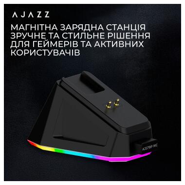 Мышка Ajazz AJ179P MC Charging Dock Wireless/Bluetooth/USB Black (AJ179P-MC-B) фото №10