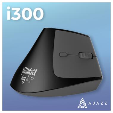 Мышка Ajazz i300 Wireless/Bluetooth/USB Black (i300-B) фото №6
