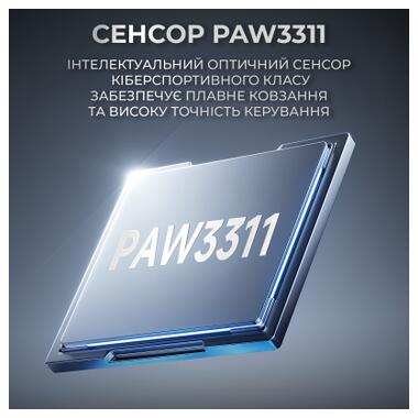 Мышка Ajazz AJ199 Carbon fiber Wireless/Bluetooth/USB Black (AJ199-B) фото №10