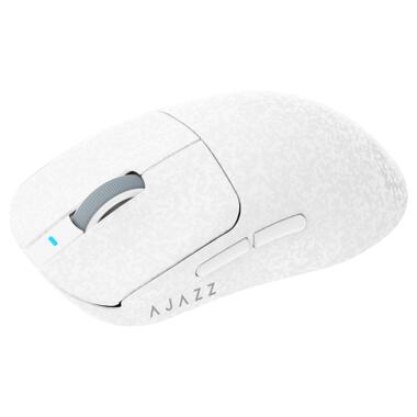 Мышка Ajazz AJ199 Carbon fiber Wireless/Bluetooth/USB White (AJ199-W) фото №4