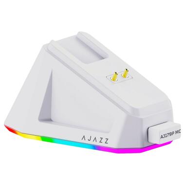 Мышка Ajazz AJ179P MC Charging Dock Wireless/Bluetooth/USB White (AJ179P-MC-W) фото №5