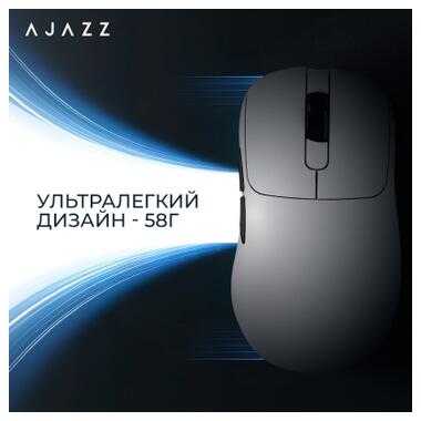 Мышка Ajazz AJ179P MC Charging Dock Wireless/Bluetooth/USB White (AJ179P-MC-W) фото №12