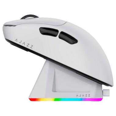Мышка Ajazz AJ179P MC Charging Dock Wireless/Bluetooth/USB White (AJ179P-MC-W) фото №2