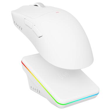 Мышка Ajazz AJ200P Wireless/Bluetooth/USB White (AJ200P-NL-AI-MC-W) фото №2