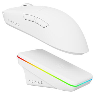 Мышка Ajazz AJ200P Wireless/Bluetooth/USB White (AJ200P-NL-AI-MC-W) фото №1