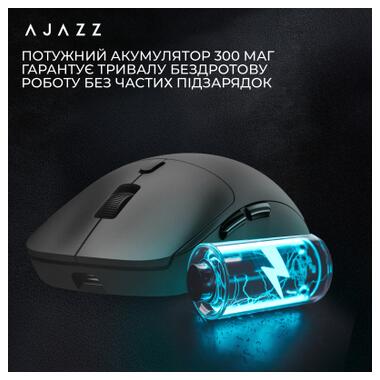Мышка Ajazz NJ07-MC Combo Wireless/Bluetooth/USB Black (NJ07-MC-B) фото №14