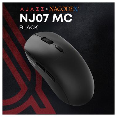 Мышка Ajazz NJ07-MC Combo Wireless/Bluetooth/USB Black (NJ07-MC-B) фото №6