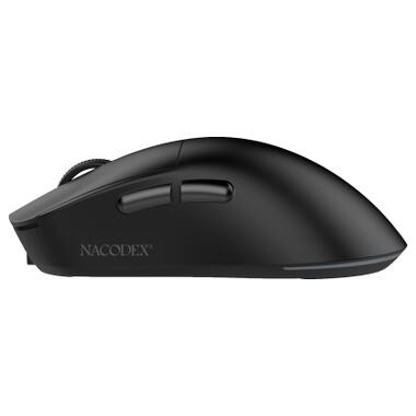 Мышка Ajazz x Nacodex NJ08-MC Wireless/Bluetooth/USB Black (NJ08-MC-B) фото №3