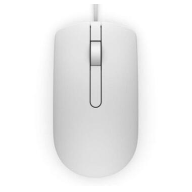 Мышка Dell MS116 Whit (570-AAIP) фото №1